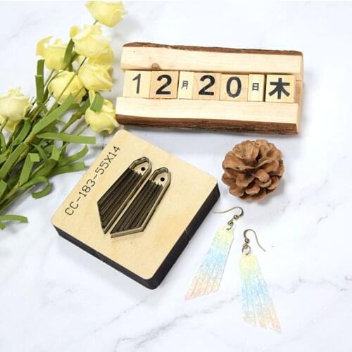 Japan Steel Die Cut Steel Punch Sequins fringe Earrings Cutting Mold Wood Dies For Leather Blade Rule Cutter For DIY Leather Cra