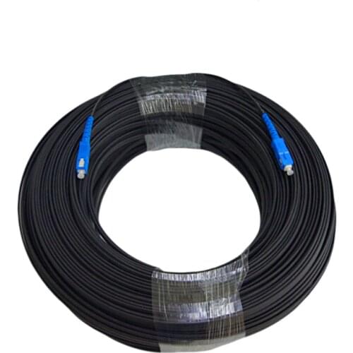 1 Fiber Drop cable for indoor SC/UPC-SC/UPC with Single mode (G652D)-FRP strength menber