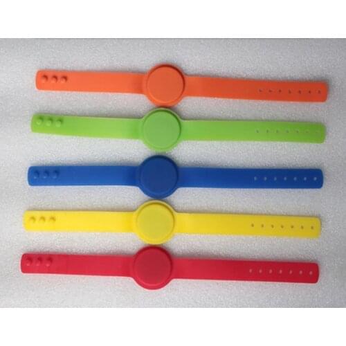 13.56Mhz FM11RF08 S50 1K NFC Bracelet Wristband RFID IC Wrist Band Adjustable RFID Bracelet
