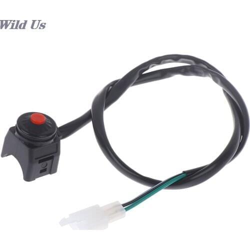 22mm Handlebar Ignition Switches Motorcycle Universal Push Button 12V ATV Off Road Motocross Dirt Bike Controller