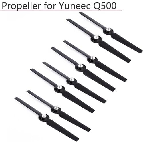4 Pairs Yuneec Q500 Propeller Camera Drone Quick Release Props for Yuneec Typhoon Q500 4K Self Locking Blade Replacement Parts