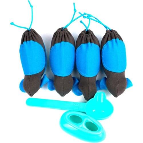5pcs/set Mouse Shape Food Dispenser Set Interactive Kitten Playing Training Toy Pet Cat Toys