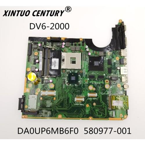 580977-001 574902-001 580975-001 600817-001 For HP pavilion DV6-2000 DA0UP6MB6F0 HM55 GT230M 1G 100% test