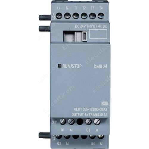 6ED1055-1CB00-0BA2 LOGO! DM8 24 Expansion Module 4 DI/4 DO for LOGO! 8 6ED1055 1CB00 0BA2