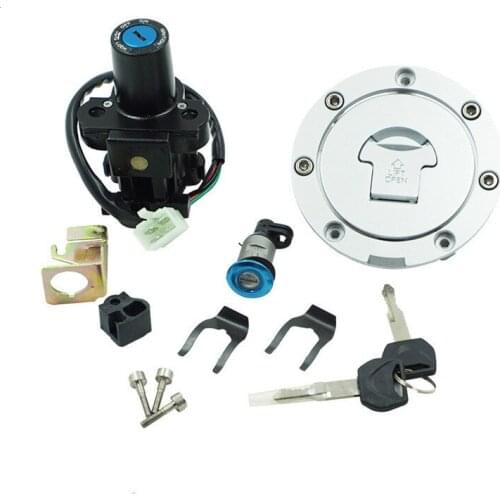 Aluminum motorcycle lock electric lock fuel tank cover, suitable for Honda cbr600 cbr600rr CBR1000rr CBR900rr VTR1000 NT650