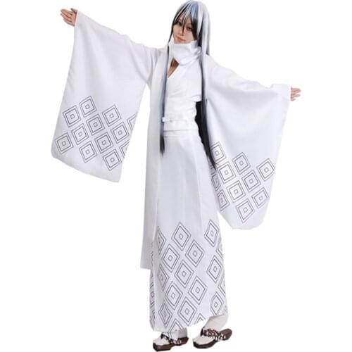 Brdwn Nurarihyon No Mago Womens Oikawa Tsurara Cosplay Costume Kimono Suit (Haori+Belt+Scarves)