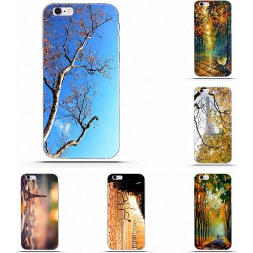 Photo Soft Phone Case For Huawei Honor 4C 5A 5X 6A 6C 6X 7X 9 V8 V10 Mate 7 8 10 P9 P20 Pro Lite Play Autumn in Paris Nature
