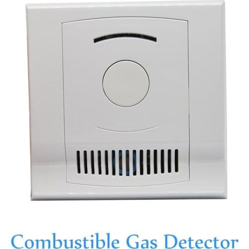 Home security 12V Combustible Gas leak Detector Coal LPG Gas leaking CH4 Natural Gas Fire Alarm Sensor NC NO signal options