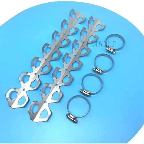 For BMW F800GS F700GS R1200GS Waterfowl Modified Exhaust Pipe Explosion-Proof Protective Armor Protection Cover