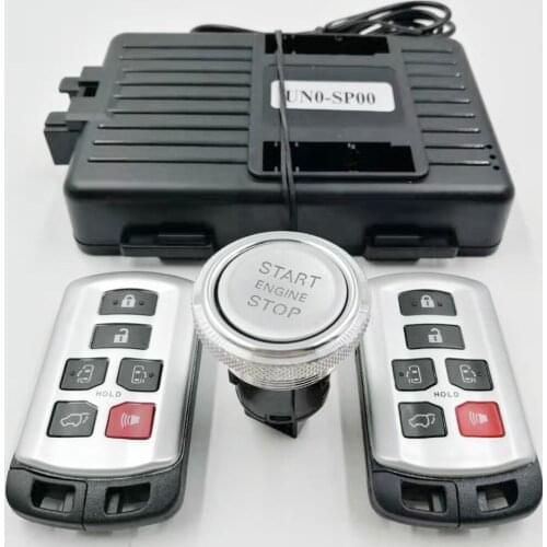 For Toyota Sienna 18-20 Car Add Push Button Start Stop System Remote Key Start Stop System And keyless Entry keyless Go System
