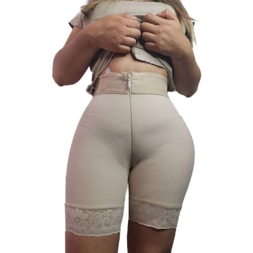 Double High Compression Garment Flat Belly Skims Butt Lifting Shorts Postoperative Plastic Surgery Body Shaper