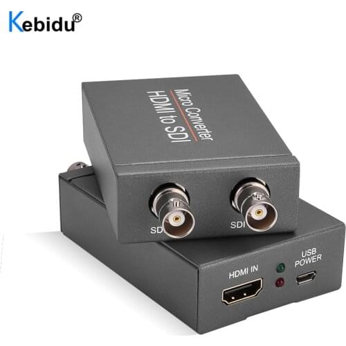 HD 3G HDMI-compatible to SDI / SDI to HDMI-compatible Adapter BNC 1080P Video Micro Converter Audio for Camera Monitor HDTV