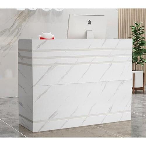 Cashier counter simple modern small clothing shop convenience store mother and baby shop shop bar table front desk reception