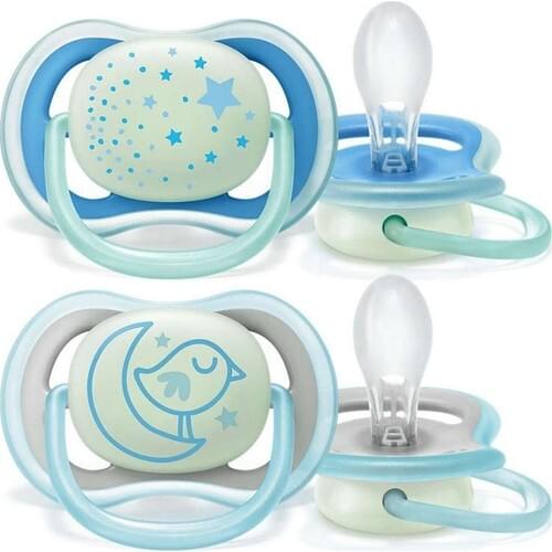 Philips Avent Ultra Air Night Pacifier 6-18 moon Male SCF376/21