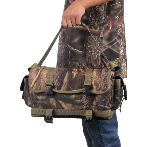 Hunting Bag Shoulder Pouches1200D Oxford Cloth Tactical Bag Outdoor Shooting Hiking Camping Multifunctional Handbag