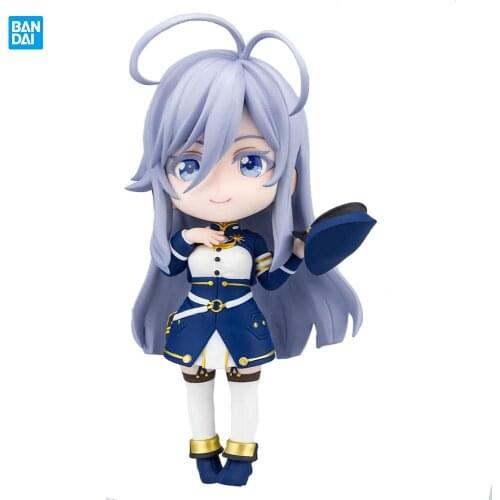 Bandai Original Model Figuarts Mini 86-Eightysix- Lena 9Cm Q Verision Kwaii Anime Figure Collectile Action Toys Gifts