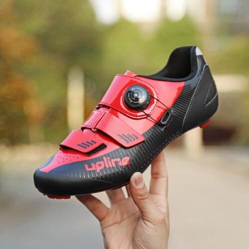 2020 new upline road cycling shoes winter road bike shoes men ultralight bicycle sneakers self-locking professional breathable