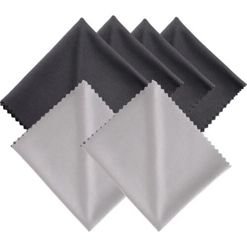 6pcs/lot High quality Microfiber Cleaning Cloth Sunglasses Cleaner Cloths Lens Phone Screen Cleaning Cloth