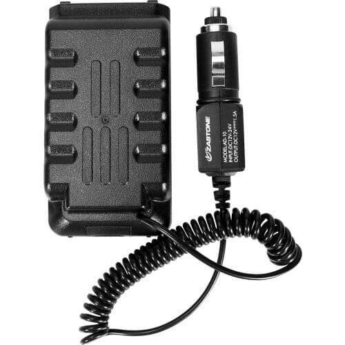 Zastone ZT-889G Walkie Talkie battery adapter radio V12 car Two way radio Eliminator Car Charger
