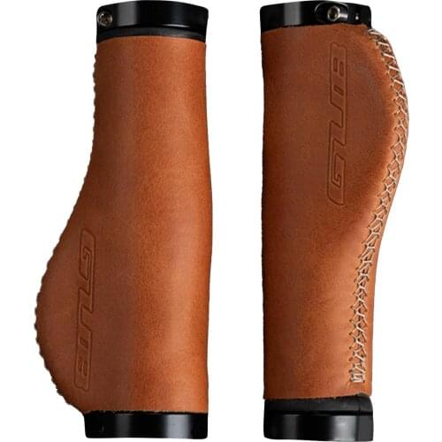 1pair GUB Fiber leather City Mountain Bike Scooter MTB Bicycle Handlebar Cover Handle Bar End Non-slip Accessories