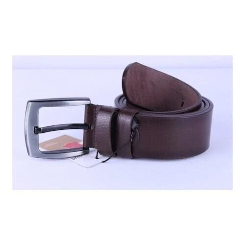100 genuine Leather Brown Men 'S Jeans Belt 4,5cm