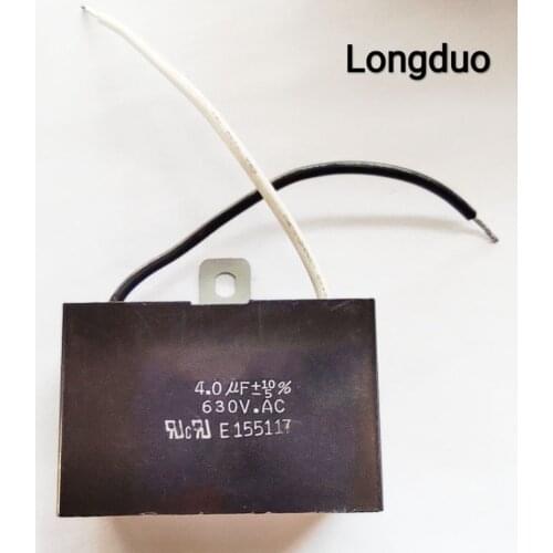 2pcs 4uf 630VAC Starting capacitance Film Capacitors