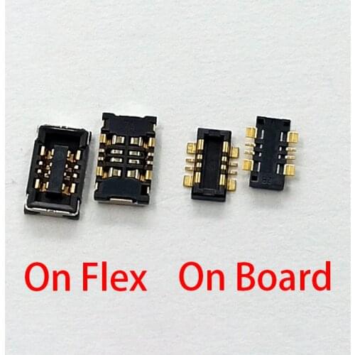 2pcs Inner FPC Battery Clip Contact Connector For Samsung S6 G9200 G9250 G920 F/A/T/P S7 G930 G935 Edge S7Edge Battery FPC
