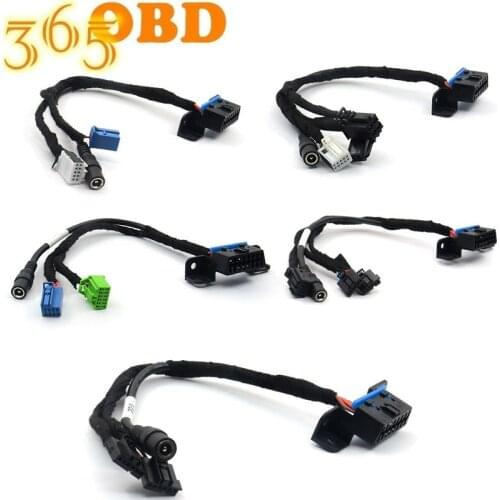 2021 EIS ELV Test Cables 5pcs/set Works with VVDI MB BGA TOOL five-in-one EIS ELV Test Detection key cables for Mercedes