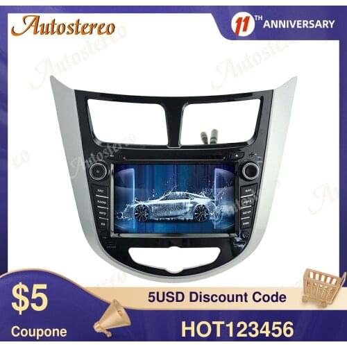 Android 10.0 4GB+64GB Px6 Car GPS Navigation Radio For Hyundai Verna 2011+ Auto Stereo Head Unit Multimedia Radio Recorder ISP