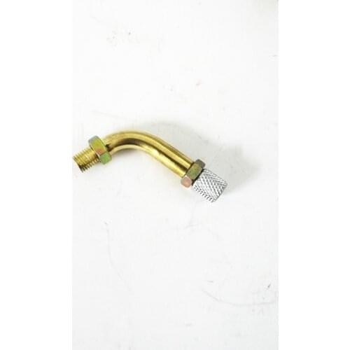 Brass Elbow Tube for PUCH Moped 17mm Bing Style Carburetor motorcycle Carburetor elbow accessories for PUCH bing 17 carburetor