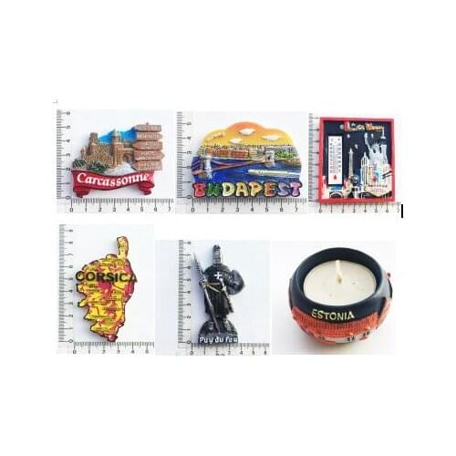 Resin Fridge Magnet Italy Souvenirs Venice Gondola Perugia Verona Rome Colosseum Trevi Fountain Magnetic Stickers