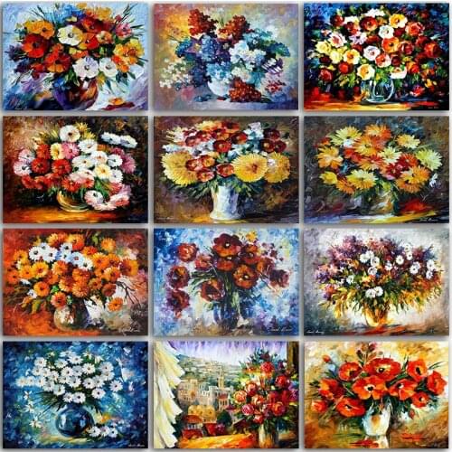 5D DIY Diamond Painting Kit landscape Flower sunflower Rose Full Square&Round embroidery mosaic Cross stitch Paint home decor