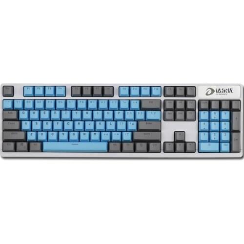 104 Keys ANSI PBT Doubleshot Backlit Keycaps Set OEM Profile for MX Mechanical Gaming Keyboard GK/Annie/poker 104/87/61