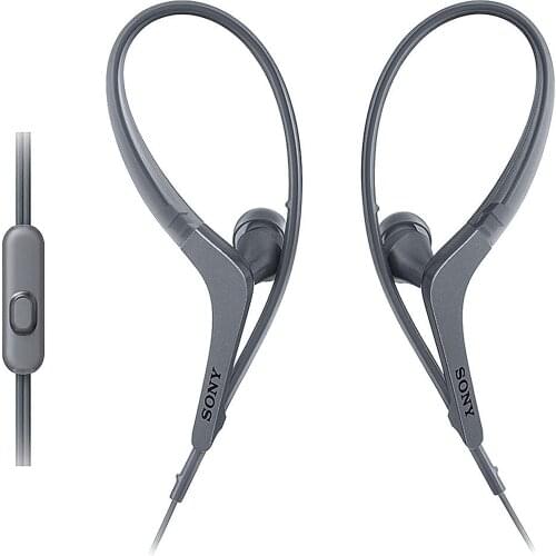 Sony MDR-AS410AP/B - Sport - Earphones with mic - in-Ear - Over-The-Ear Mount