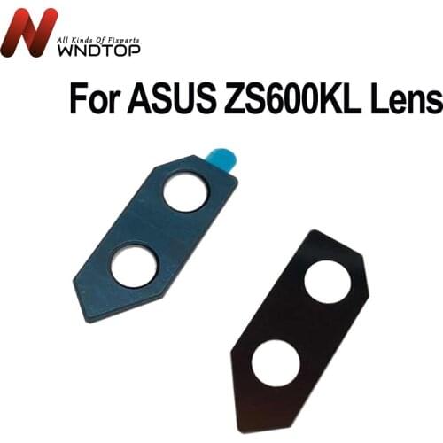 New Back Rear Camera lens glass replacement For ASUS ROG Phone ZS600KL Lens with Sticker For ASUS ZS660KL Back Rear Camera lens
