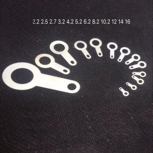 Single head copper washer Thread ear Copper tab Brazing sheet M2.2 2.5 2.7 3.2 4.2 5.2 6.2 8.2