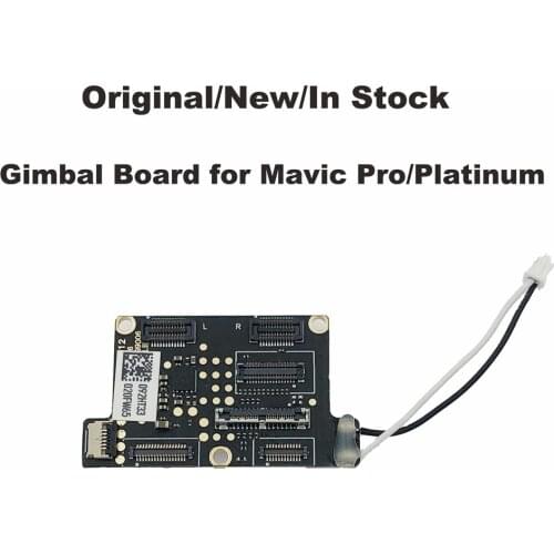 Genuine DJI Mavic Pro Gimbal Camera Main Board Forward Sensor Control Board Spare Repair Part for RC Drone Replacement