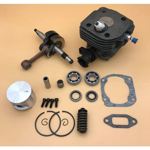 48mm & 50mm Piston Cylinder Crankshaft Bearing Buffer Spring Spark Plug Kit For Husqvarna 362 365 371 372 372XP Chainsaw Parts