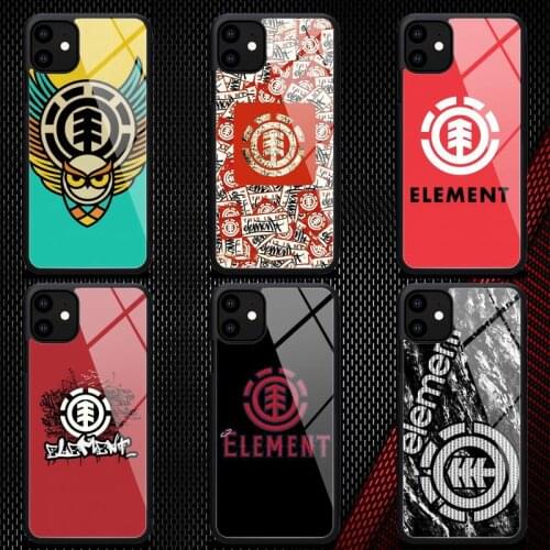 Element skate life Skateboard Phone Case Rubber for iPhone 12 11 Pro Max XS 8 7 6 6S Plus X 5S SE 2020 XR 12Mini case