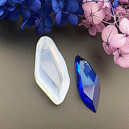 2Pcs DIY Silicone Mold For Resin Forms Crystal Diamond Bracelet Pendant Jewelry Making Craft Tool Mold Doming Mould Casting