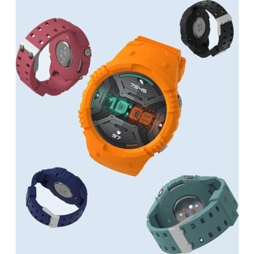 Silicone Strap Wrist Band Watchband Frame Case For Huawei GT 2/2E GT2 Pro Magic 2 46mm GT2E Magic2 Watch Wristband Bumper Cover