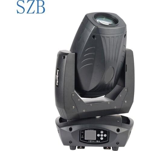 200W LED Beam Spot Wash 3in1 Moving Head Light with 4 facet prism ZOOM function for Stage Disco Nightclub Party Light/SZB-MH200S