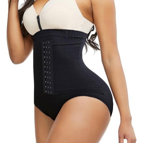 LANFEI Women Seamless High Waist Trainer Panties Tummy Control Butt Lifter Shapewear Slimming Body Shapers Underwear with Kooks