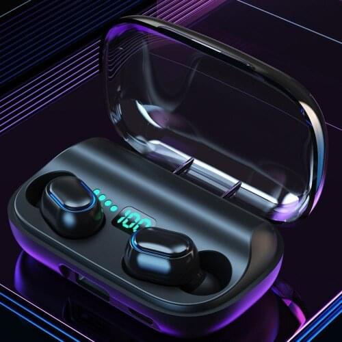 T11 TWS V5.0 Bluetooth 9D Stereo Earphone Wireless IPX7 Waterproof Touch Earbuds Headset 2000mAh Battery LED Display