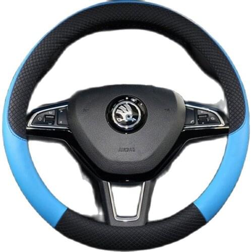 Universal Car Steering Wheel Cover Auto Decoration car accessories interior decoration IX35 W211 MK5 steering wheel cover