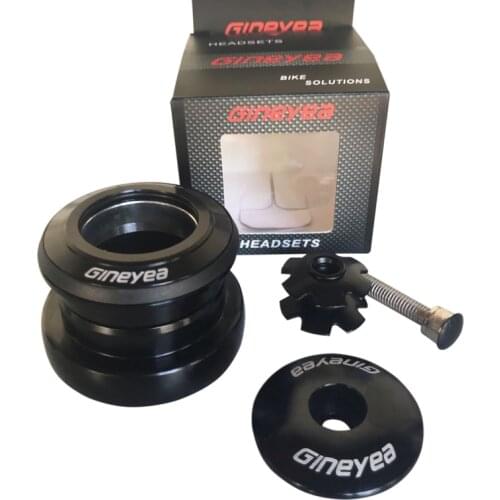 GINEYEA SUNPRO 1-1/8 bike straight head tube convert 1.5 taper fork special bicycle headset 44mm