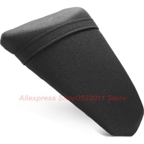 Motorcycle Rear Leather Pillion Passenger Seat Black Back Cusion Cover For Kawasaki Z1000 2010 2011