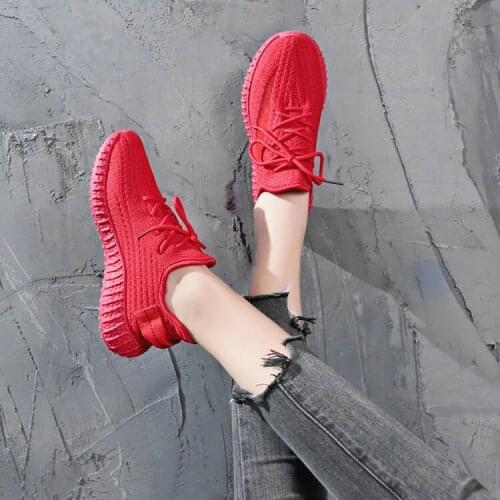 Women Shoes Mesh Sneaker Anti-slip Breathable Casual for Sports Running Fitness -MX8