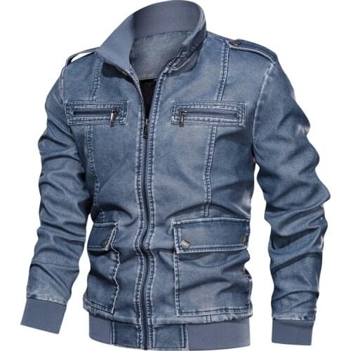 Winter Fleece Warm Tactical PU Faux Leather Jackets Men Leather jacket Bomber Coats Motorcycle Streetwear Big Size 6XL