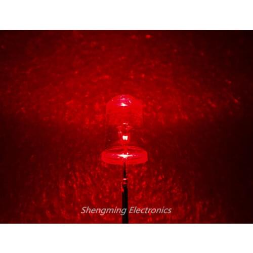 1000pcs 5MM Red LED light emitting diode super bright Led Lamp water clear